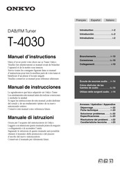 Onkyo T-4030 Manuel D'instructions