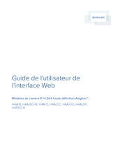 Avigilon H4A-DP Guide De L'utilisateur