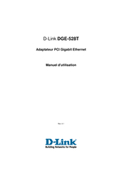 D-Link DGE-528T Manuel D'utilisation