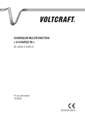Conrad Voltcraft V-CHARGE 50 Mode D'emploi
