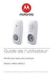 Motorola MBP21 Mode D'emploi