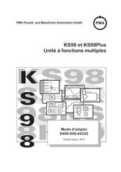 PMA KS98Plus Mode D'emploi