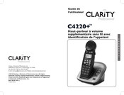 Clarity C4220+ Guide De L'utilisateur