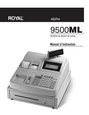 Royal alpha 9500ML Manuel D'instruction