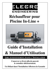 Elecro Engineering In-Line + Guide D'installation Et D'utilisation