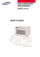 Samsung CM1229 Mode D'emploi