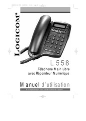 Logicom L 558 Manuel D'utilisation