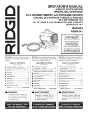 RIDGID R860424 Manuel D'utilisation