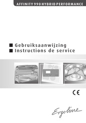 JK-Products Ergoline AFFINITY 990 HYBRID PERFORMANCE SLP AF & AROMA AC PLUS Instructions De Service
