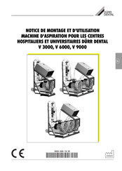 Durr Dental V 6000 Notice De Montage Et D'utilisation