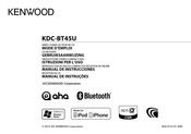 Kenwood KDC-BT45U Mode D'emploi