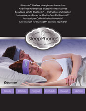 AcousticSheep SleepPhones Instructions D'utilisation