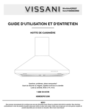 Vissani 1000683980 Guide D'utilisation Et D'entretien