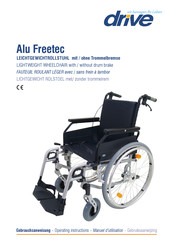 Drive Alu Freetec Manuel D'utilisation