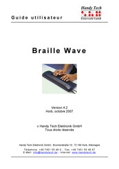Handy Tech Braille Star 40 Guide Utilisateur
