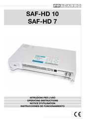 Fracarro SAF-HD 10 Notice D'utilisation