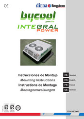 dirna Bergstrom Bycool INTEGRAL POWER Instructions De Montage