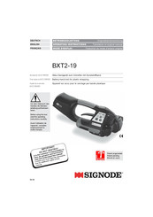 Signode BXT2-19 Mode D'emploi