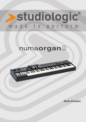 Studiologic numaorgan2 Mode D'emploi