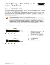 Banner DFG3 Long Range Expert Guide De Démarrage Rapide