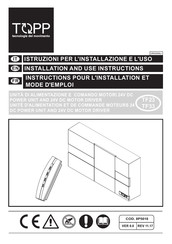 TOPP TF23 Instructions Pour L'installation Et Mode D'emploi