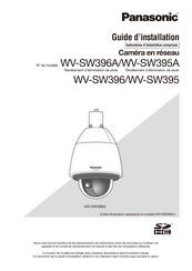 Panasonic WV-SW395 Guide D'installation