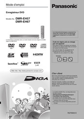 Panasonic DMR-EH67 Mode D'emploi