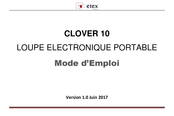 etex CLOVER 10 Mode D'emploi