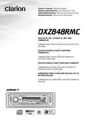 Clarion DXZ848RMC Mode D'emploi