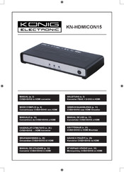 König Electronic KN-HDMICON15 Mode D'emploi