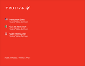 TRUlink W01 Guide D'installation