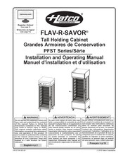 Hatco FLAV-R-SAVOR PFST-2X Manuel D'installation Et D'utilisation
