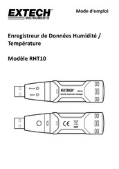 Extech Instruments RHT10 Mode D'emploi