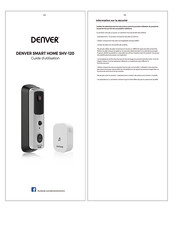 Denver SMART HOME SHV-120 Guide D'utilisation