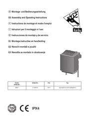 Karibu 66601 Instructions De Montage Et Mode D'emploi