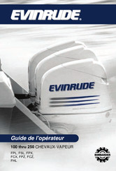 Evinrude FCZ 150 Guide De L'opérateur