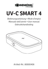 Sonnenkonig UV-C SMART 4 Mode D'emploi