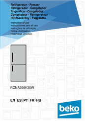 Beco RCNA366K30W Notice D'utilisation