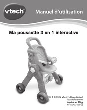 VTech Ma poussette 3 en 1 interactive Manuel D'utilisation