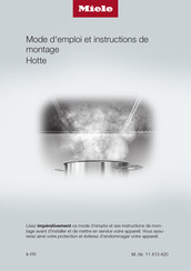 Miele DA 6698 D Mode D'emploi Et Instructions De Montage