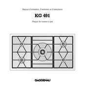 Gaggenau KG 491 Manuel D'utilisation, D'entretien Et D'installation