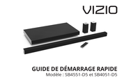 Vizio SB4051-D5 Guide De Démarrage Rapide