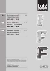 LUTZ MD-1 Manuel D'utilisation