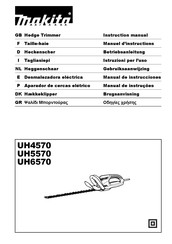 Makita UH6570 Manuel D'instructions