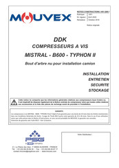 Mouvex Typhon II Notice D'instructions