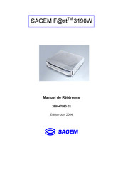 Sagem Fast 3190W Manuel De Référence