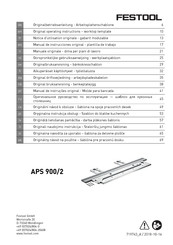 Festool APS 900/2 Notice D'utilisation Originale