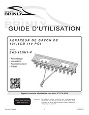 Brinly SA2-40BH1-P Guide D'utilisation