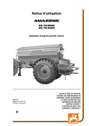 Amazone ZG-TS 8200 Notice D'utilisation