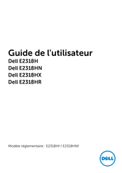 Dell E2318HX Guide De L'utilisateur
